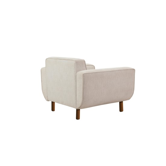 Wing Chair Larus Berjer - Walnut, Cream Walnut
Cream