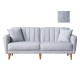 Atelier del Sofa 3-Seat Sofa-Bed Aqua - Grey Grey