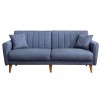 Atelier del Sofa 3-Seat Sofa-Bed Aqua - Dark Blue Dark Blue
