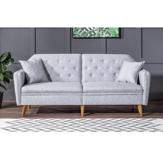 Atelier del Sofa 3-Seat Sofa-Bed Terra - Grey Grey