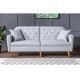 Atelier del Sofa 3-Seat Sofa-Bed Terra - Grey Grey