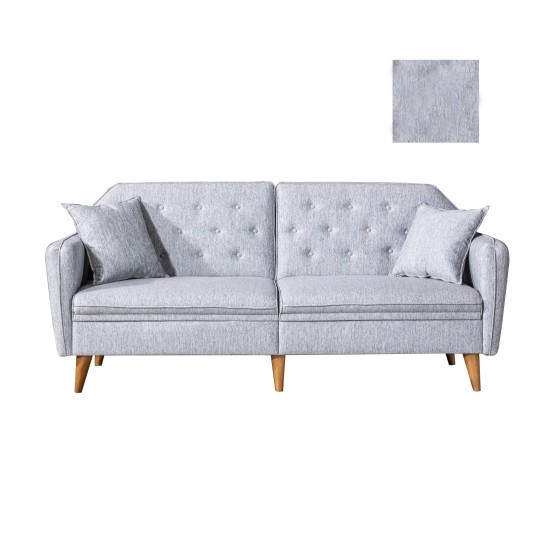 Atelier del Sofa 3-Seat Sofa-Bed Terra - Grey Grey