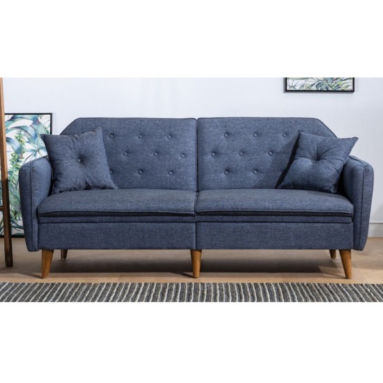 Atelier del Sofa 3-Seat Sofa-Bed Terra - Dark Blue Dark Blue