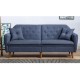 Atelier del Sofa 3-Seat Sofa-Bed Terra - Dark Blue Dark Blue
