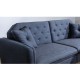 Atelier del Sofa 3-Seat Sofa-Bed Terra - Dark Blue Dark Blue