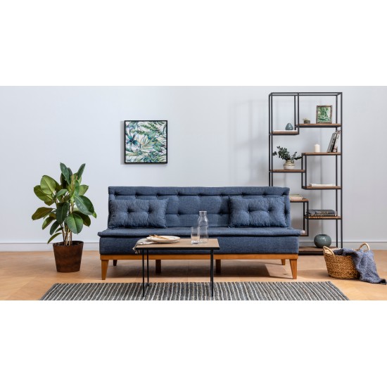 Atelier del Sofa 3-Seat Sofa-Bed Fuoco - Dark Blue Dark Blue