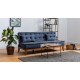 Atelier del Sofa 3-Seat Sofa-Bed Fuoco - Dark Blue Dark Blue