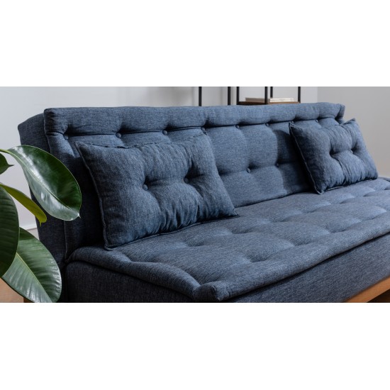 Atelier del Sofa 3-Seat Sofa-Bed Fuoco - Dark Blue Dark Blue