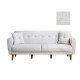 Atelier del Sofa 3-Seat Sofa-Bed Aria - Cream Cream