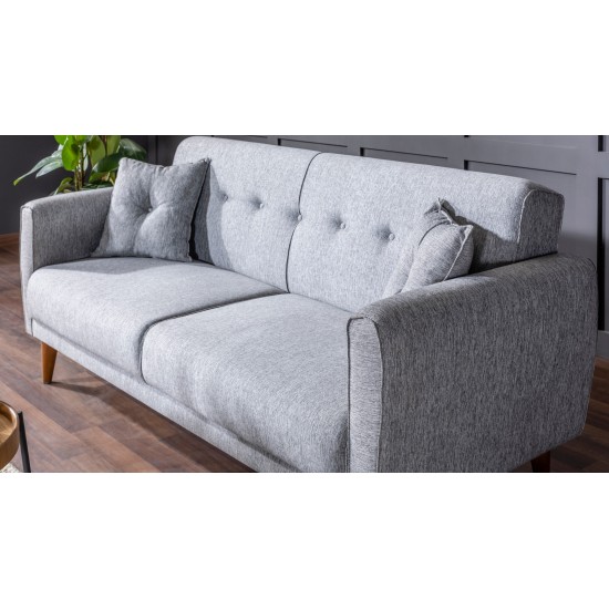 Atelier del Sofa 3-Seat Sofa-Bed Aria - Grey Grey