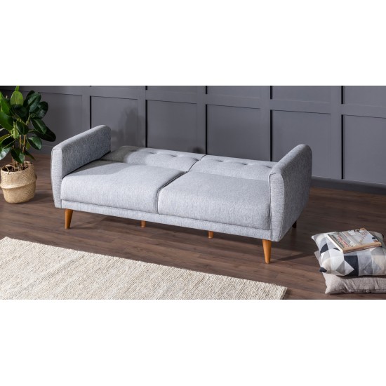 Atelier del Sofa 3-Seat Sofa-Bed Aria - Grey Grey