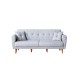 Atelier del Sofa 3-Seat Sofa-Bed Aria - Grey Grey