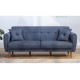 Atelier del Sofa 3-Seat Sofa-Bed Aria - Dark Blue Dark Blue