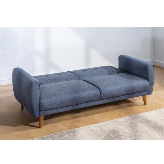 Atelier del Sofa 3-Seat Sofa-Bed Aria - Dark Blue Dark Blue