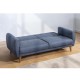 Atelier del Sofa 3-Seat Sofa-Bed Aria - Dark Blue Dark Blue