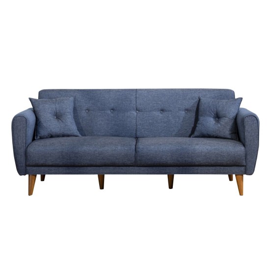 Atelier del Sofa 3-Seat Sofa-Bed Aria - Dark Blue Dark Blue