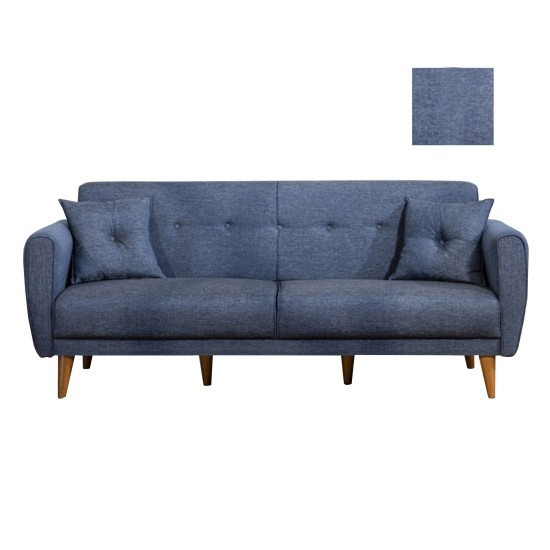 Atelier del Sofa 3-Seat Sofa-Bed Aria - Dark Blue Dark Blue
