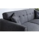 Atelier del Sofa 3-Seat Sofa-Bed Aria - Dark Grey Dark Grey