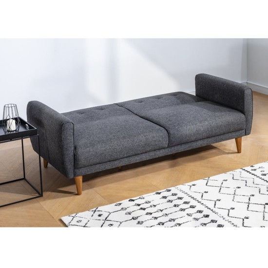 Atelier del Sofa 3-Seat Sofa-Bed Aria - Dark Grey Dark Grey