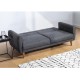 Atelier del Sofa 3-Seat Sofa-Bed Aria - Dark Grey Dark Grey