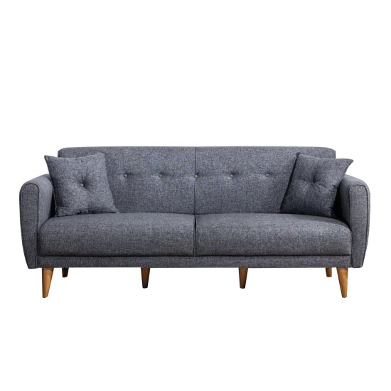 Atelier del Sofa 3-Seat Sofa-Bed Aria - Dark Grey Dark Grey