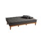 3-Seat Sofa-Bed Fuoco - Anthracite Anthracite Atelier del Sofa 3-Seat Sofa-Bed Fuoco - Anthracite Anthracite