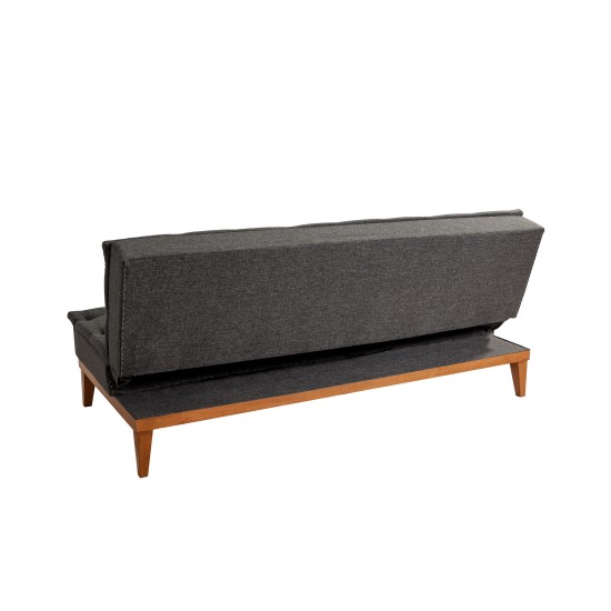 3-Seat Sofa-Bed Fuoco - Anthracite Anthracite Atelier del Sofa 3-Seat Sofa-Bed Fuoco - Anthracite Anthracite
