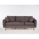 3-Seat Sofa Sofia - Anthracite Anthracite 3-Seat Sofa Sofia - Anthracite Anthracite