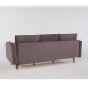 3-Seat Sofa Sofia - Anthracite Anthracite 3-Seat Sofa Sofia - Anthracite Anthracite
