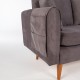 3-Seat Sofa Sofia - Anthracite Anthracite 3-Seat Sofa Sofia - Anthracite Anthracite