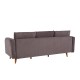 3-Seat Sofa Sofia - Anthracite Anthracite 3-Seat Sofa Sofia - Anthracite Anthracite