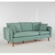 Atelier del Sofa 3-Seat Sofa Sofia - Sea Green Sea Green