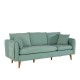 Atelier del Sofa 3-Seat Sofa Sofia - Sea Green Sea Green