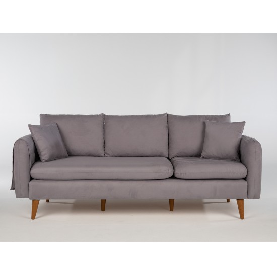 3-Seat Sofa Sofia - Grey Grey