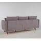 3-Seat Sofa Sofia - Grey Grey