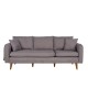 3-Seat Sofa Sofia - Grey Grey