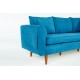 3-Seat Sofa Sofia - Dark Blue Dark Blue Atelier del Sofa 3-Seat Sofa Sofia - Dark Blue Dark Blue