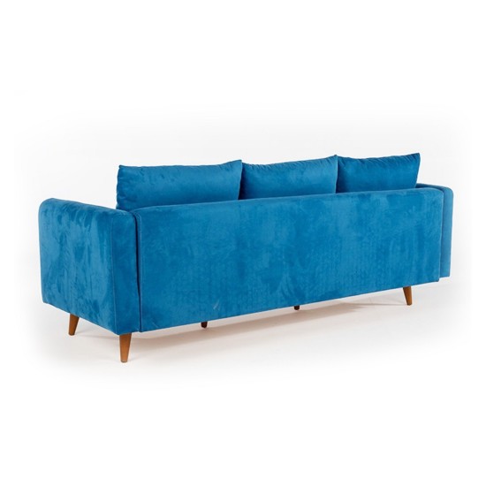 3-Seat Sofa Sofia - Dark Blue Dark Blue Atelier del Sofa 3-Seat Sofa Sofia - Dark Blue Dark Blue