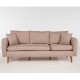 3-Seat Sofa Sofia - Rock Rock Atelier del Sofa 3-Seat Sofa Sofia - Rock Rock