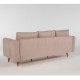 3-Seat Sofa Sofia - Rock Rock Atelier del Sofa 3-Seat Sofa Sofia - Rock Rock