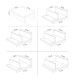 3-Seat Sofa-Bed Liones - Anthracite Anthracite Atelier del Sofa 3-Seat Sofa-Bed Liones - Anthracite Anthracite
