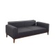 3-Seat Sofa-Bed Liones - Anthracite Anthracite Atelier del Sofa 3-Seat Sofa-Bed Liones - Anthracite Anthracite