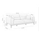 Atelier del Sofa 3-Seat Sofa-Bed Liones 3 - Grey Grey