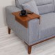 Atelier del Sofa 3-Seat Sofa-Bed Liones 3 - Grey Grey