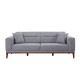 Atelier del Sofa 3-Seat Sofa-Bed Liones 3 - Grey Grey