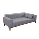 Atelier del Sofa 3-Seat Sofa-Bed Liones 3 - Grey Grey