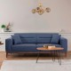 Atelier del Sofa 3-Seat Sofa-Bed Liones 32 - Dark Blue Dark Blue