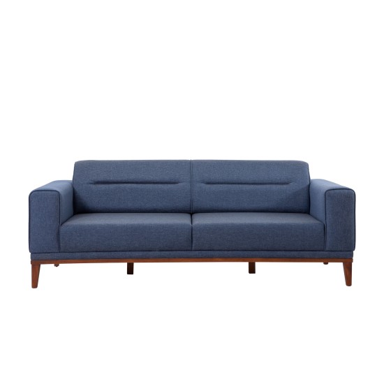 Atelier del Sofa 3-Seat Sofa-Bed Liones 32 - Dark Blue Dark Blue