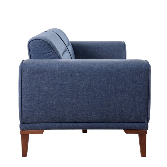 Atelier del Sofa 3-Seat Sofa-Bed Liones 32 - Dark Blue Dark Blue