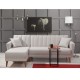 Corner Sofa-Bed Aqua Corner Left - Cream Cream Atelier del Sofa Corner Sofa-Bed Aqua Corner Left - Cream Cream